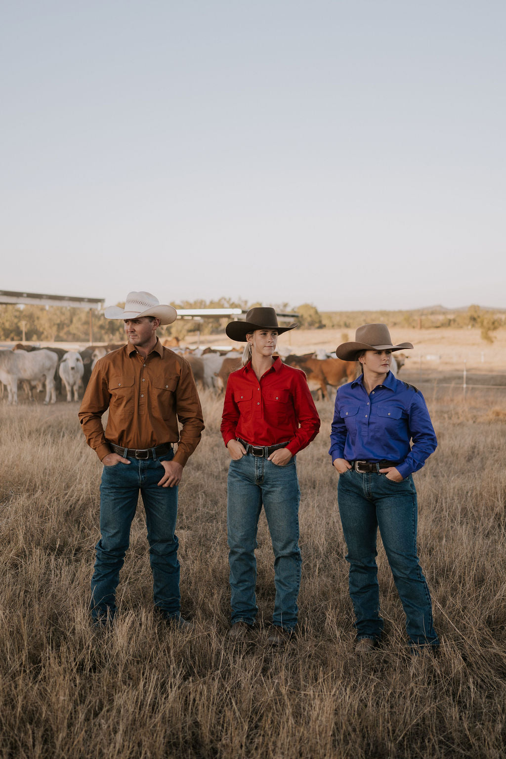 Pilbara Women's Closed Front Long Sleeve Shirt