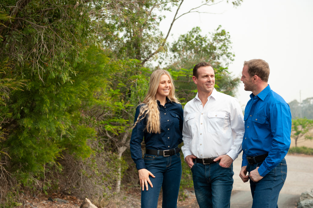 Pilbara Women's Open Front Long Sleeve Shirt